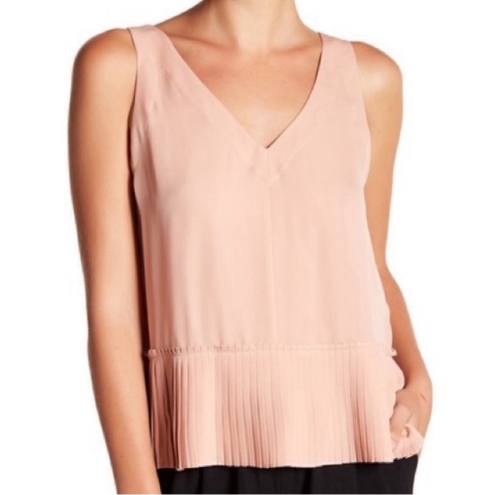 NWT Rebecca Taylor Blush Pink “Penelope Tank”